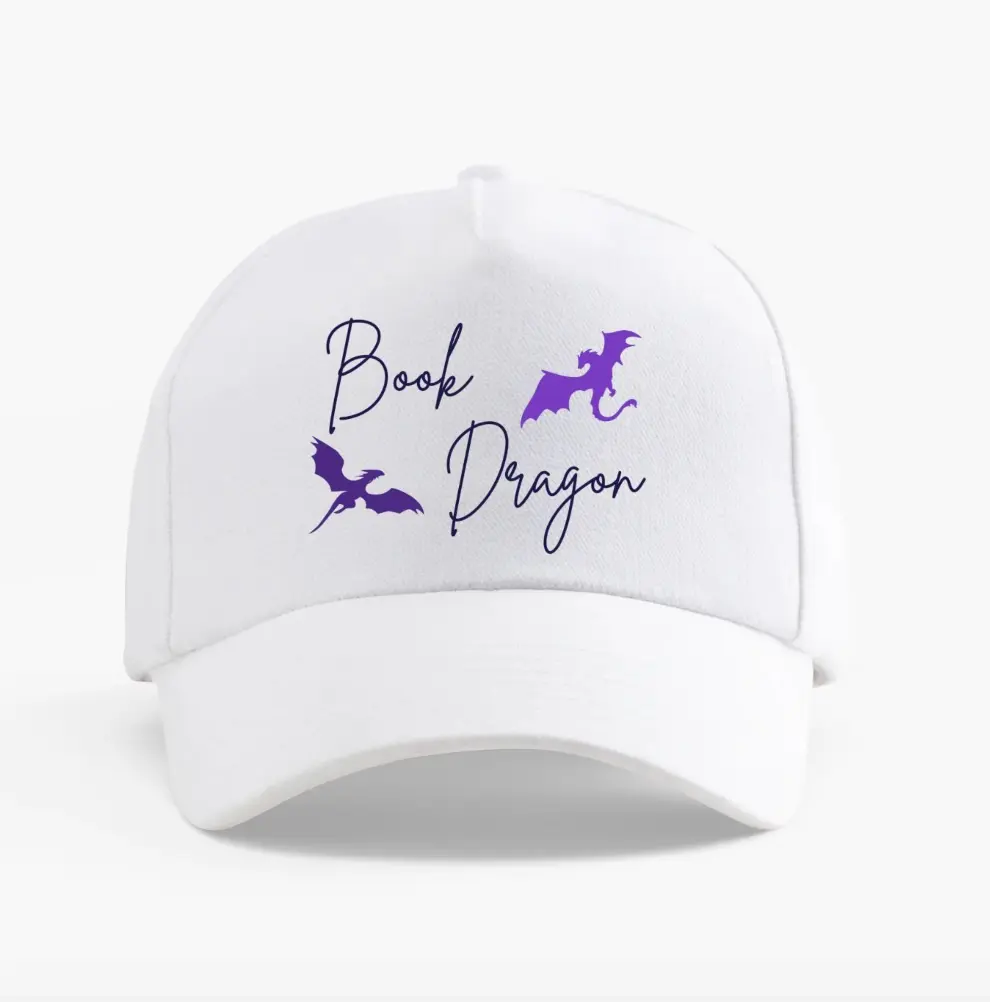Book Dragon Baseball Cap