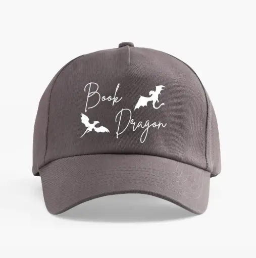 Book Dragon Baseball Cap